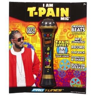 ProTunes I Am T Pain Mic   Gold by ProTunes