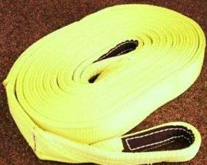 Tow Truck Auto Lift RECOVERY STRAP 6 DOUBLE PLY 25FT.  