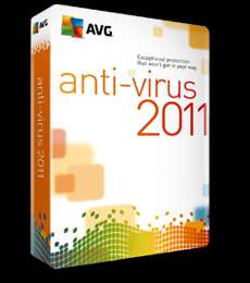 AVG Anti Virus 2011, 5 Computers, 1 Year license  