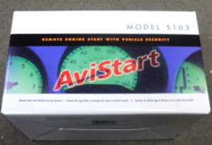 NEW Avital 5103 1 Way Remote Start / Security System  