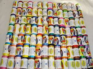 100 J & P COATS Embroidery Thread for Brother,Janome  