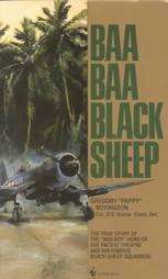 Baa Baa Black Sheep by Pappy Boyington 1990, Paperback, Reissue 