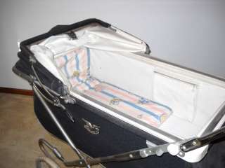 Storkline Pram Antique Baby Carriage   60 years old   excellent 