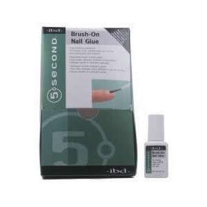  IBD 5 Second Brush On Nail Glue 6g Bottle Beauty