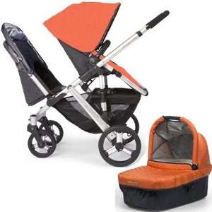    UPPAbaby VISTA Alex Double Stroller Kit with Bassinet: Baby