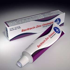  Dynarex Bacitracin Zinc Ointment, 1 oz Tube: Health 
