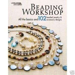 BEADING WORKSHOP Glass Beaded Jewelry Craft Idea Book  