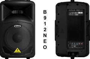 BEHRINGER EUROLIVE B912NEO SPEAKERS $75 INSTANT OFF CHURCH BAND STAGE 