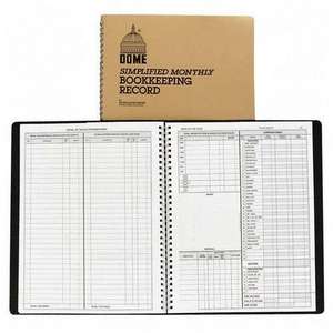   Weekly/monthly Accounting Book   128 Sheet[s]   078509006137  