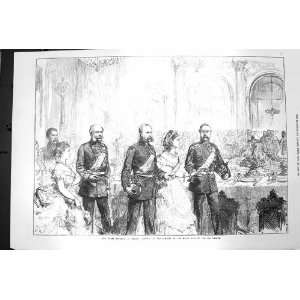   1872 Emperors Berlin Banquet White Hall Old Palace
