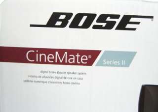 Bose CineMate Series II Speaker System   BRAND NEW  