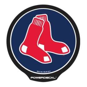 Boston Red Sox Team Logo MLB Light Up Power Decal  