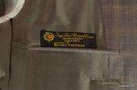 1700 New HICKEY FREEMAN Brampton Loro Piana Super 150s Wool Beige 