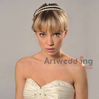   Crystal Wedding Bridal Headband Tiara Hairpin Hair Accessories  