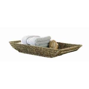  Tag Seagrass Basket, Large 25 1/4 Inch Long Rectangular 