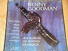 Benny Goodman An Album of Swing Classics 3 Lp Box Set Music Vinyl 