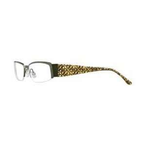  BCBG ANJOLIE Eyeglasses Olive Frame Size 53 17 135 Health 