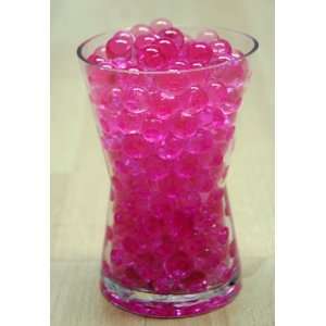  1 Pound Bag of FUCHSIA Water Beads Pearls Centerpiece 