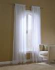 EMILY 59x84 Sheer Curtain panel Gold color Voile