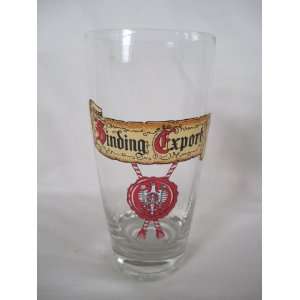   Binding Export German Beer Glass Tumbler 2 1/2 x 6 