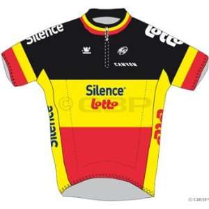  Vermarc 09 Silence Lotto Belgium 6 XXL SS Jersey, Full Zip 