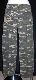 MILITARY CAMOUFLAGE CARGO CAMO PANTS~GOTH~PUNK~INDUSTRIAL~NEW~Sz. JRs 