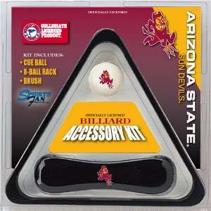   Billiard Accessories Kit   includes Triangle Rack, Cue Ball and Brush