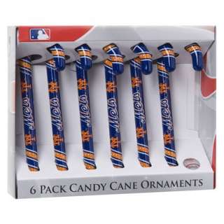 Candy Cane Ornament Set New York Mets   Multicolor product details 