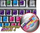 Canopus Edius keyboard sticker