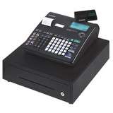 Casio PCR T2100 Cash Register   2000 PLUs   50 Clerks   30 Departments 