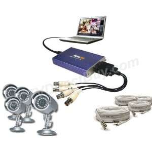  Angel 4 Channel MPEG4 USB DVR Complete System: Camera 