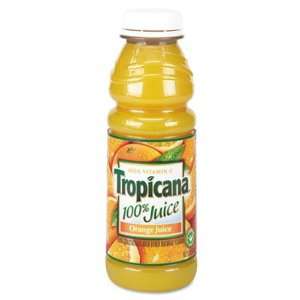 Pfy 30107 100% Juice, Orange, 10 oz Plastic Bottle, 24/Carton  