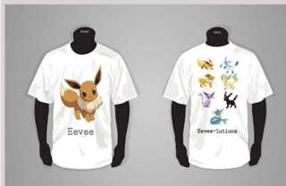 Kids/ Childs Pokemon Eevee Evolutions T Shirt  