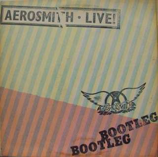 aerosmith live bootleg label columbia records format 33 rpm 12 lp 