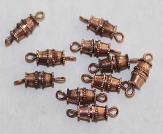 Coppertone Eyepin Headpin Jump Spring Rings Clasps 2nds  
