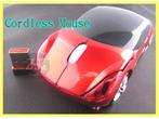 Red USB Wireless Cordless Laptop Optical Mouse Mice10M  