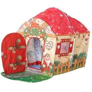   Snow White Kids Play House Christmas Present Fun Cottage Tent  