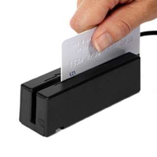   Portable Magnetic Stripe MSR 3TK 3 Track Swipe Credit card reader