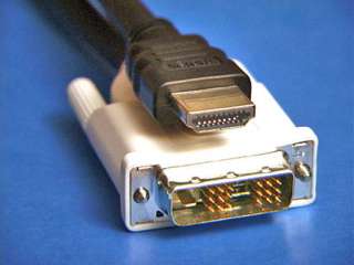 Gefen DVI to HDMI Conversion Cable   custom connector over mold design 