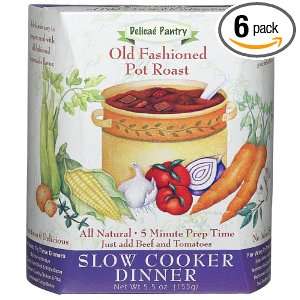   Fashioned Pot Roast Slow Cooker Dinner, 5.5 Ounce Boxes (Pack of 6