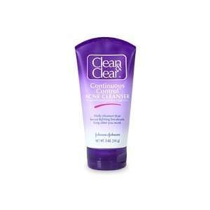  Clean & Clear Continuous Control Acne Cleanser, 5 ounce 