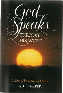 God Speaks through His Word by A.F. Harper 1895 PB Good 9780834110670 