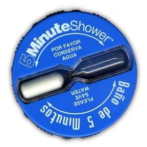 Shower Clock Timer, Five Minute Shorter Shower & Save 