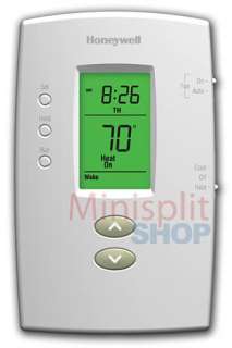 Honeywell Pro 2000 1 Heat Cool Programmable Thermostat  