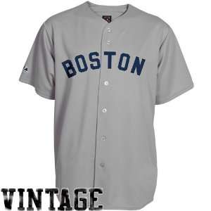 MLB Majestic Boston Red Sox Cooperstown Collection Throwback Jersey 