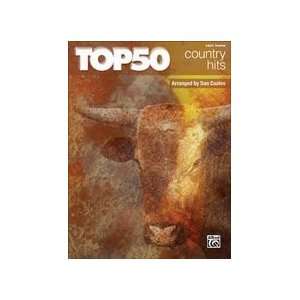  Top 50 Country Hits (0038081371757) Arr. Dan Coates, Book 