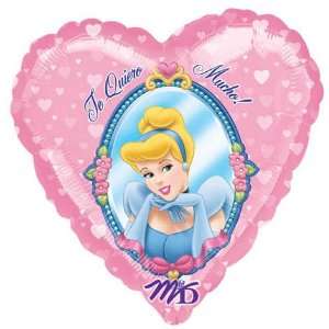   Cinderella Te Quiero Mini Balloon (1 ct) (1 per package): Toys & Games