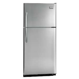  Top Freezer, 20.61 Cubic Ft Refrigerator, Stainless Steel Appliances