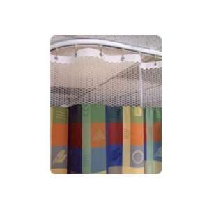   90 High Solid Tones Cubicle Curtain, Berry, with Mesh