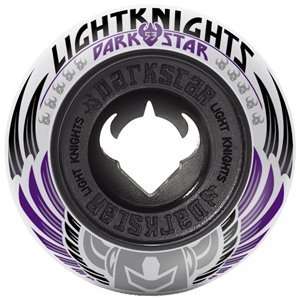  Darkstar Wings Light Knight Skateboard Wheels Black/Purple 